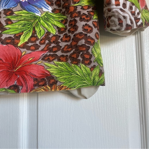 Women’s Vintage Safari Linen Blend Blazer - Picture 8 of 9